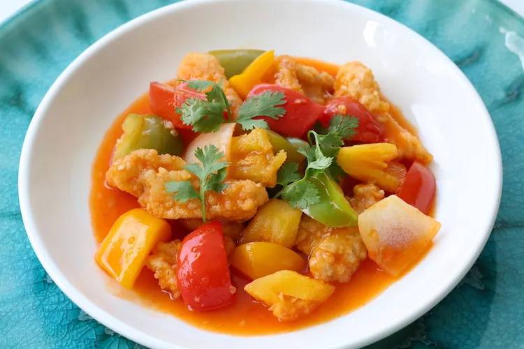 FISH IN SWEET AND SOUR SAUCE
