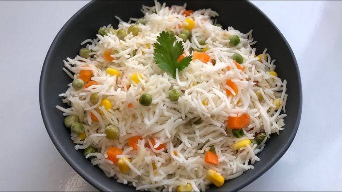 STEAMED VEGGIE RICE
