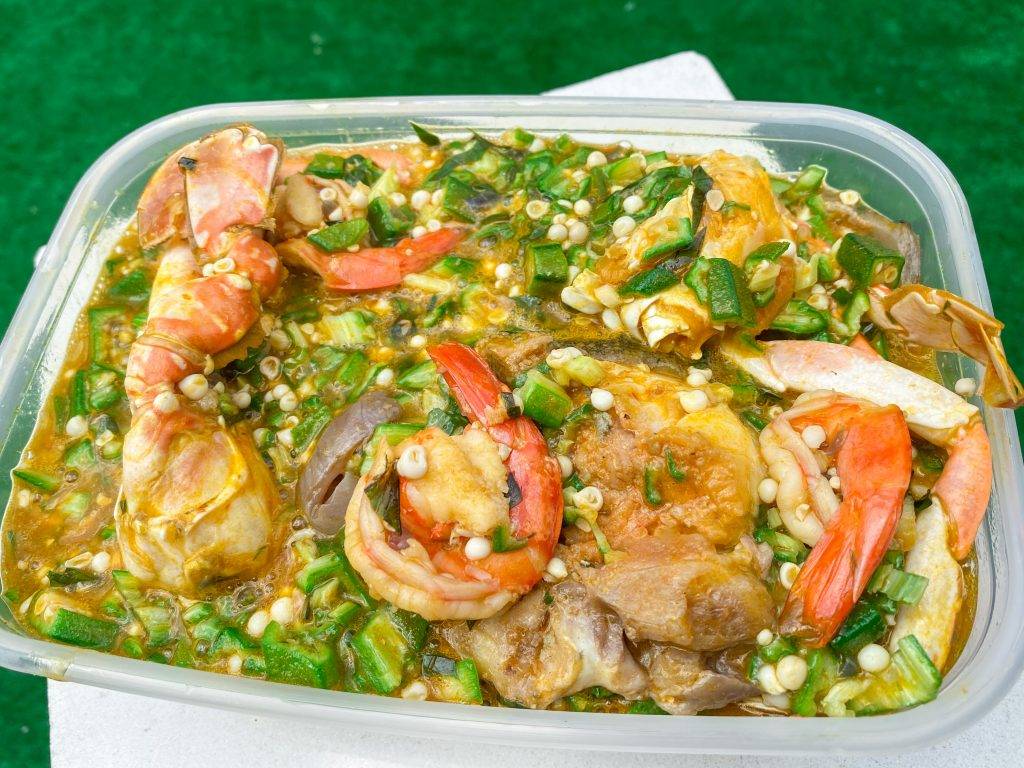 RESIDENCE SEAFOOD OKRO SOUP