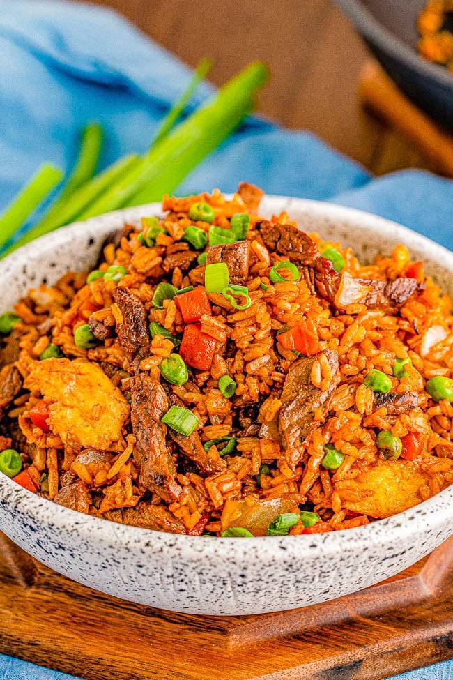 BEEF STIR FRY BASMATI RICE